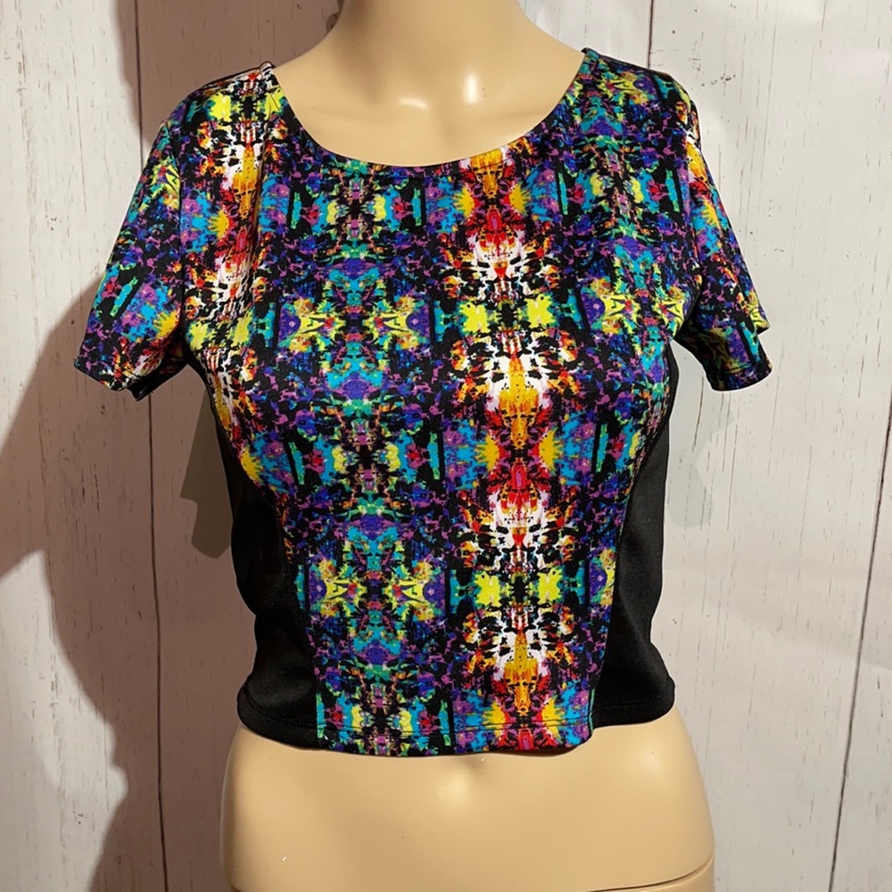 NWOT olsenboye crop top shirt